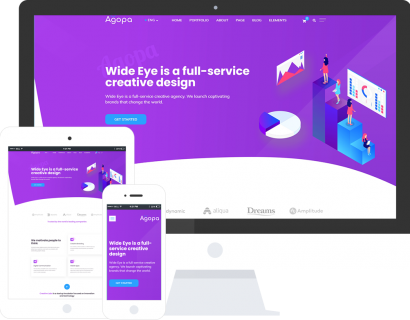 SAAS数字代理多用途响应式模板