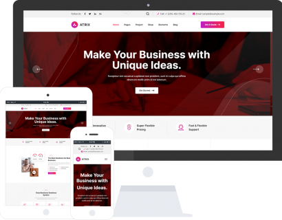 设计艺术响应式模板